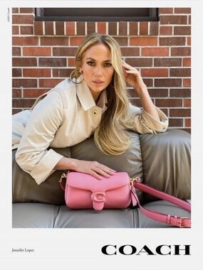 COACH Taffy Pink Pillow Tabby 26 Padded Nappa Leather Shoulder Bag